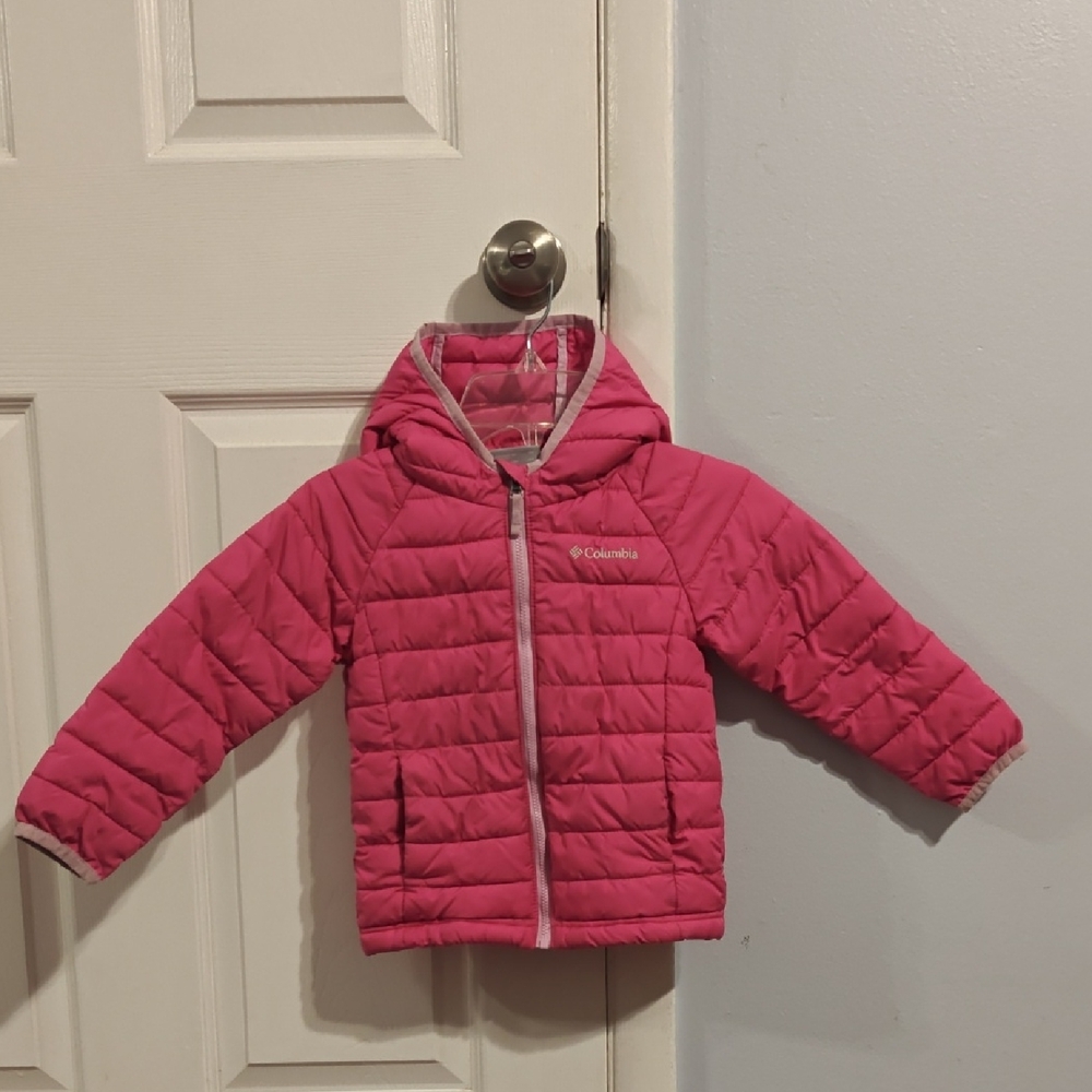 Columbia Girls Quilted Hooded Jacket